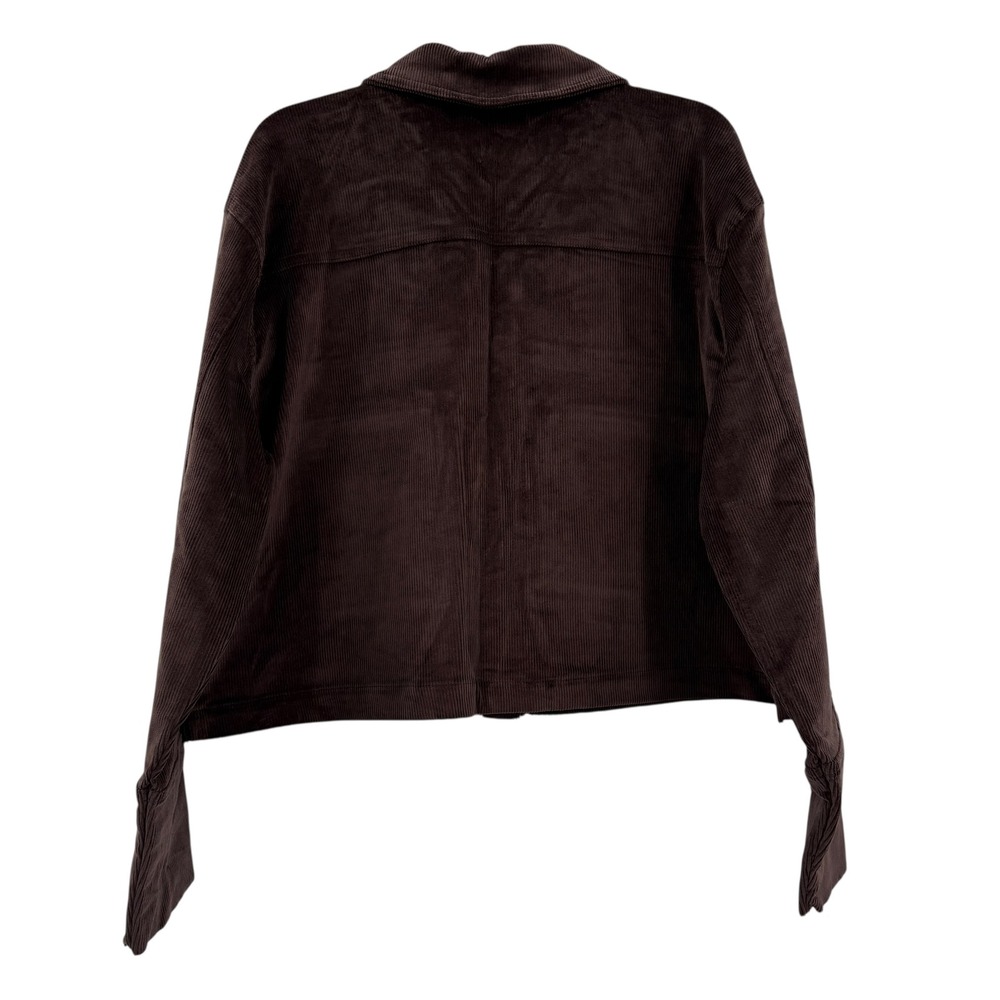 The North Face Womens Utility Cord Shacket Coal Brown Relaxed Fit XL - Picture 2 of 9